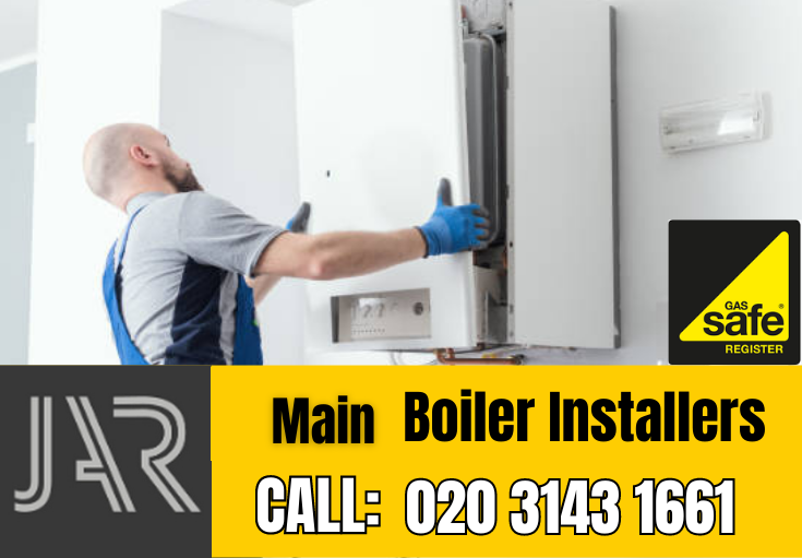 Main boiler installation Belmont